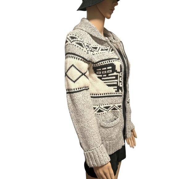 Bluenotes Women's Grey Zip-Up Cardigan Sweater Size M/M - Picture 2 of 5